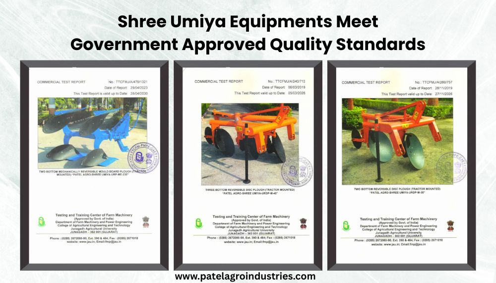 How Shree Umiya Equipments Meet Government Approved Quality Standards?